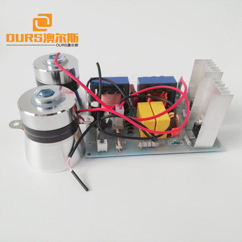 40KHz 100W Ultrasonic Power Supply Driver Cleaning Generator PCB Circuit Board With 40KHz 50W Ultrasonic Cleaning Transducer