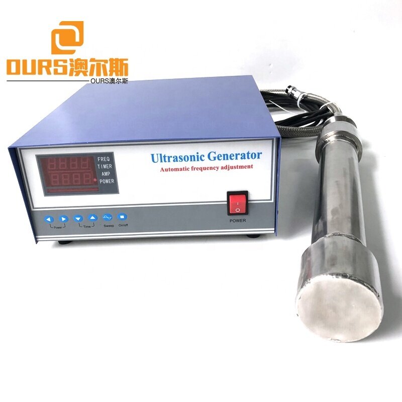Refining / Catalyzing/Mixing Tubular Ultrasonic Reaction Instrument 1000W Biodiesel Industry Tubular Ultrasonic Transducer