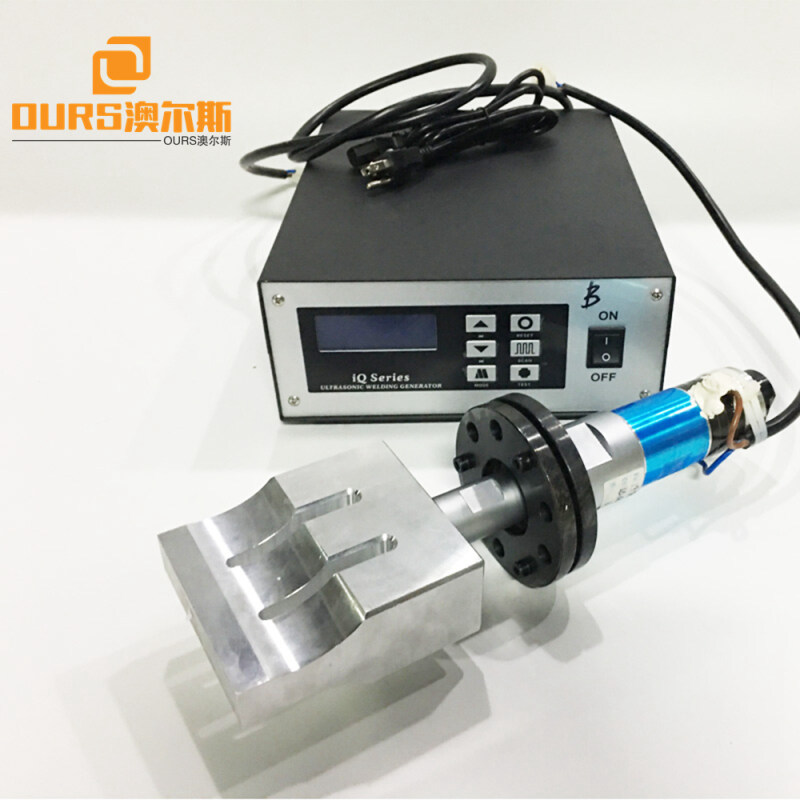 20K Ultrasonic Welding generator for masks machine with transducer converter and aluminum 110*20mm horn