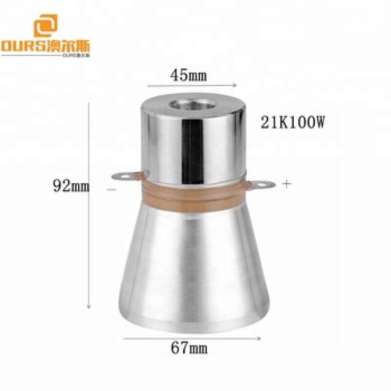 100khz/60w  High Strength  Ultrasound Transducer for cleaning equipment