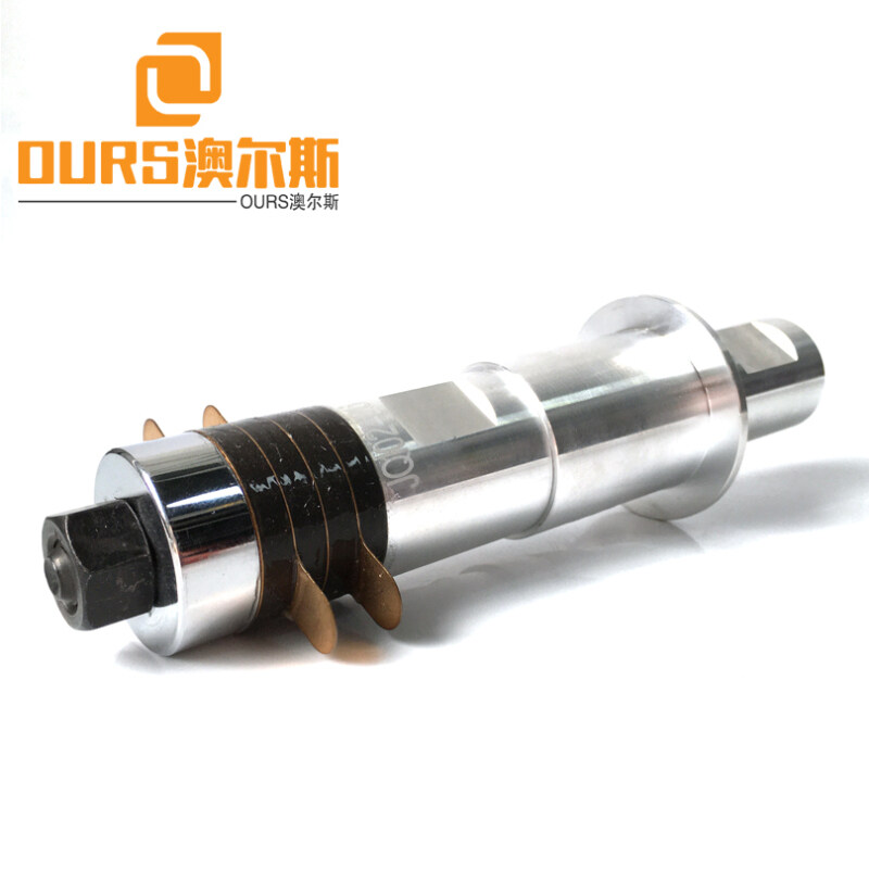 30KHZ 900W Ultrasonic Plastic Welding Transducer With Booster For Hand-held Spot Welding Machine