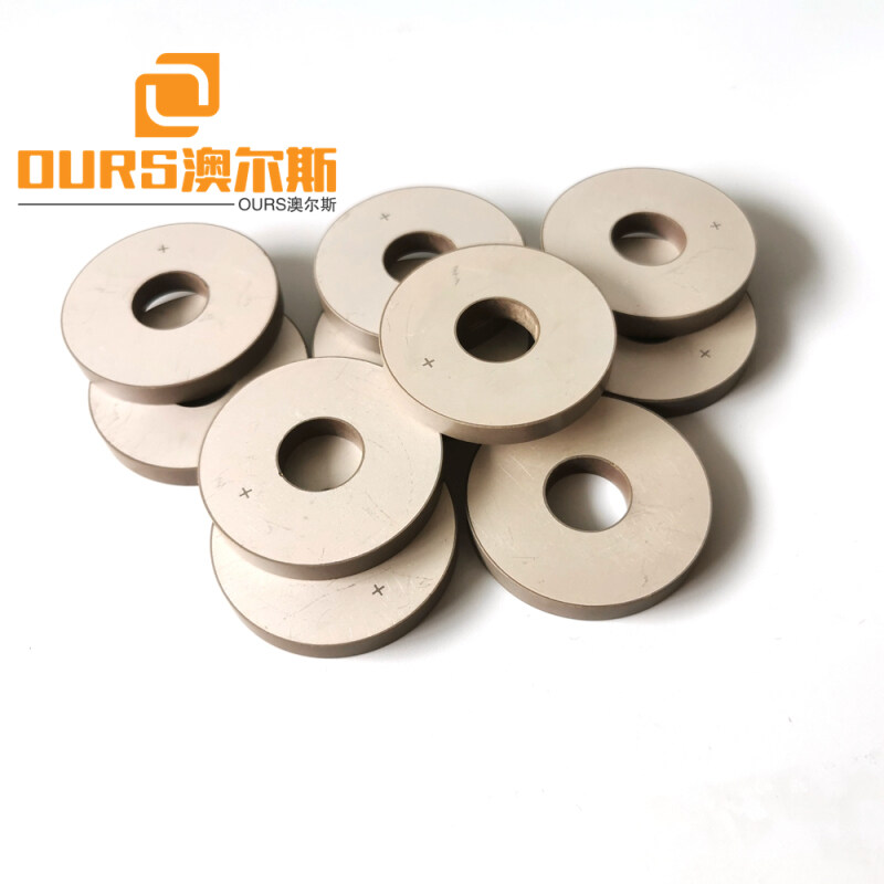 50*17*6.5mm pzt 8 Piezoelectric Ceramic Rings For 20khz Ultrasonic Sensor