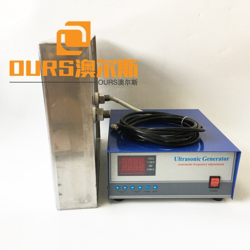 Customized 40Khz/80khz/100khz Multi Frequency Cleaning Transducer Ultrasonic Plate For Electroplating Factory
