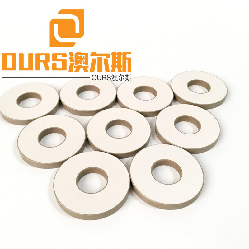 50*17*6.5MM PZT8 Piezo Ceramic Ring For Ultrasonic plastic welding machine
