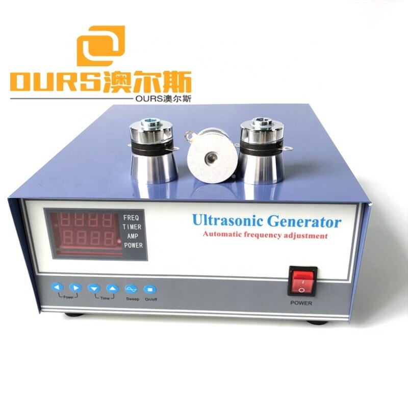 Time And Frequency Control Sweep Ultrasonic Cleaner Generator 40KHZ Vibration Frequency Signal Cleaning Generator Box