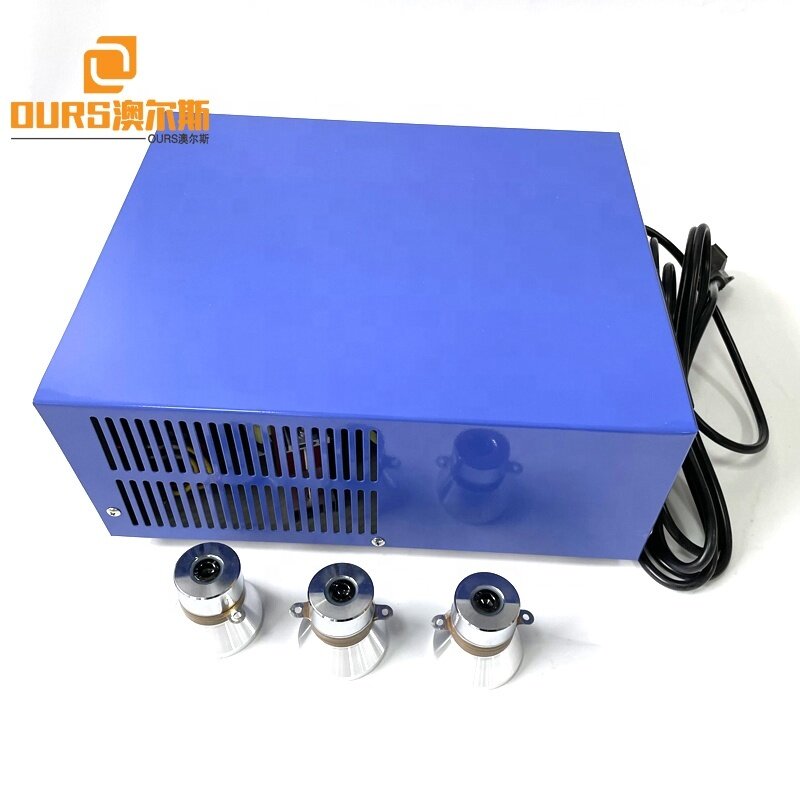 Different Frequency 20K To 40k  Ultrasonic Cleaning Transducer Generator For Driving Industrial Car Parts Clean Equipment