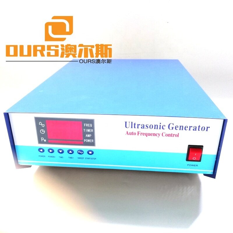 Three Frequency 28K/33K/40K Switchable Industrial Ultrasonic Generators 600W Used In Reactor/Vibrator/Cleaner Drive