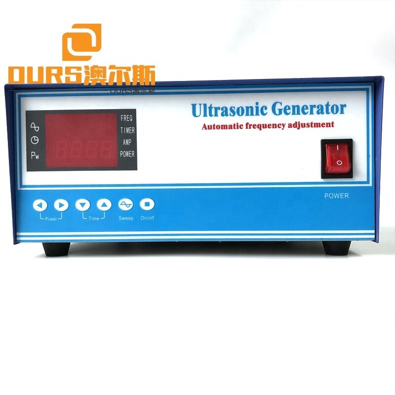 Ceramic Vibrator Ultrasonic Engine RS485 High Power Ultrasonic Frequency Cleaning Generator For Cleaner Tank Use