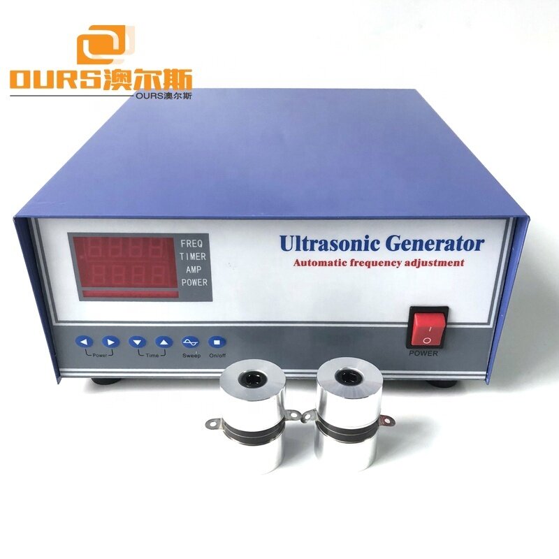 Sweep Ultrasonic Generator Work With Ultrasonic Cleaning Transducer 20/28/33/40KHz For Powerful Cleaning