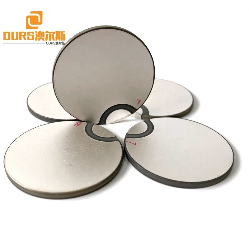 High Performance Factory Customized 50*3mm Disk Shape Piezo Ceramic PZT4 PZT8 Material Piezoelectric Wafer Plate