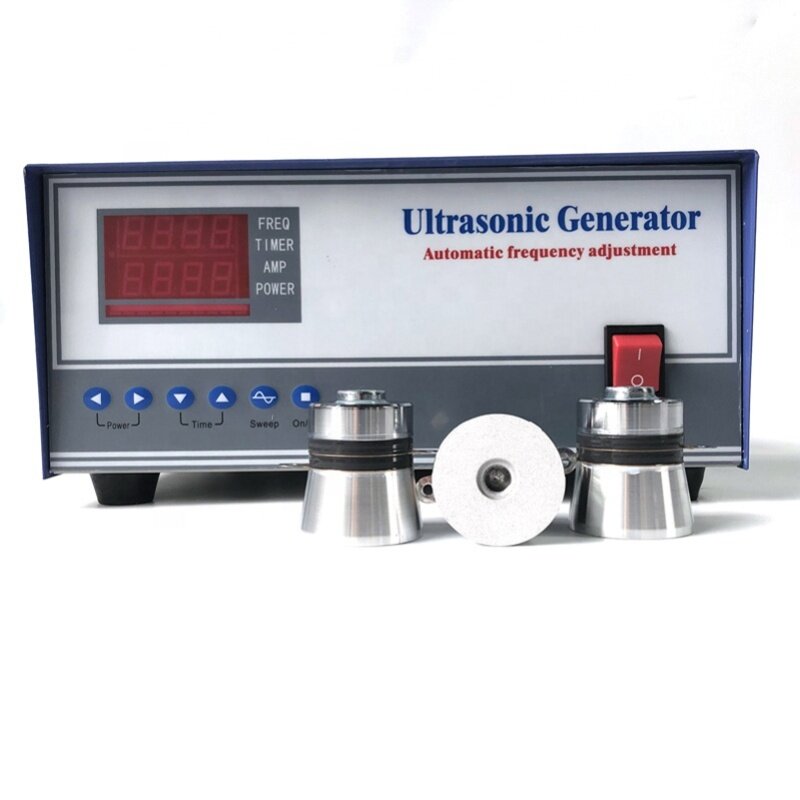 28KHz/40KHz High Quality Power Supply 1000W Ultrasonic Cleaning Generator And Transducers Plate