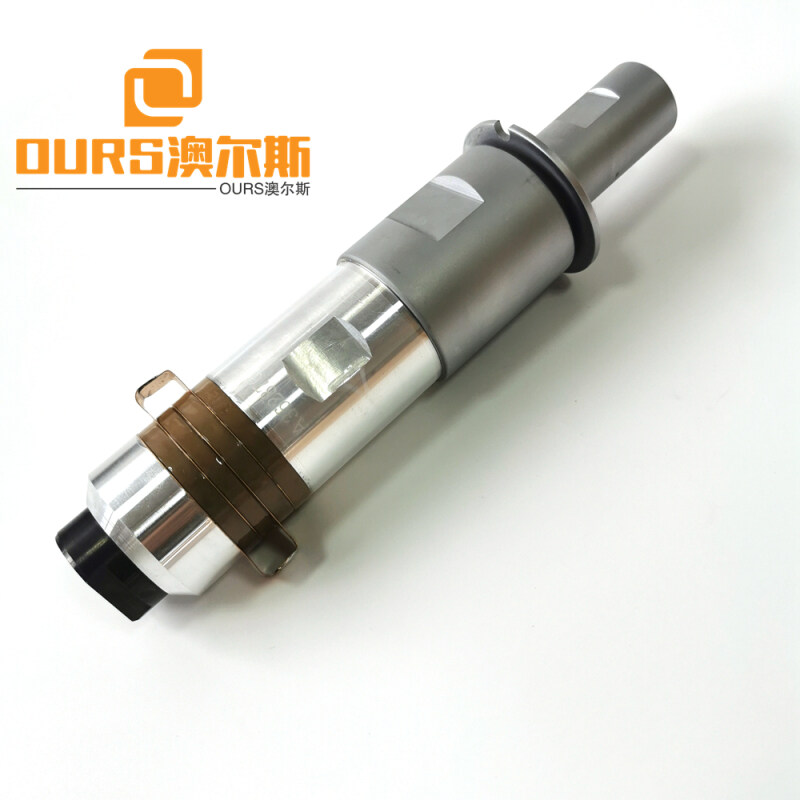 20khz 2000w Ultrasonic Plastic Welding Transducer With Booster For Hair Dryer Welding