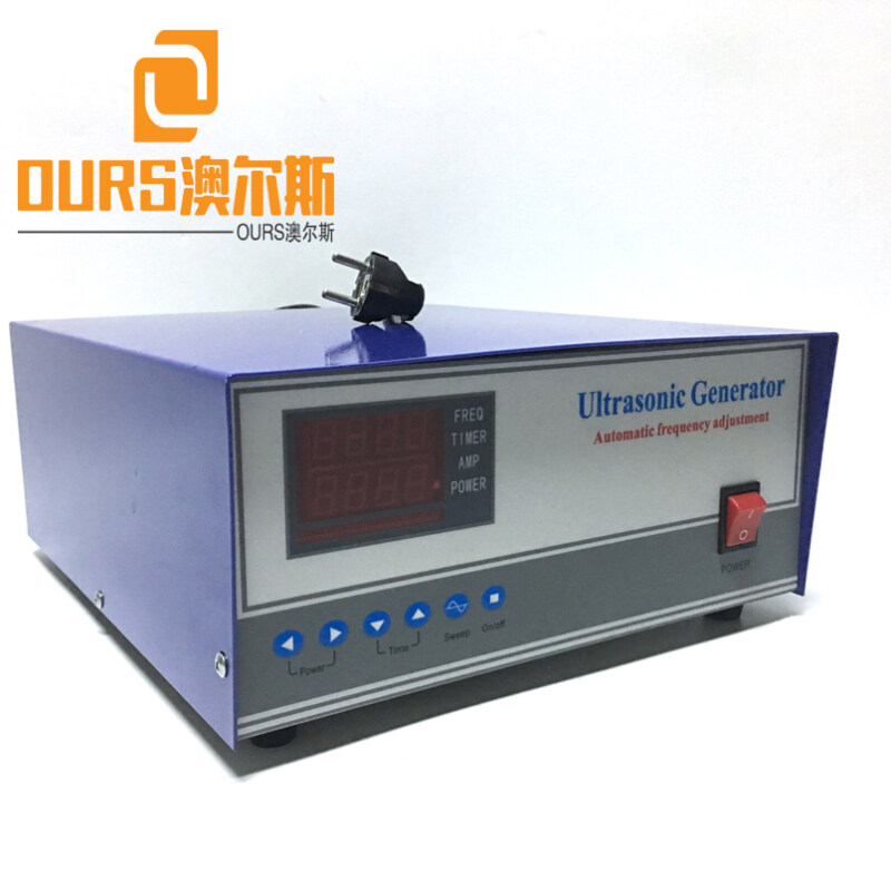 28KHZ/40KHZ 1500W Power And Timer Adjustable Ultrasonic PCB Generator For Ultrasonic Cleaning Plating