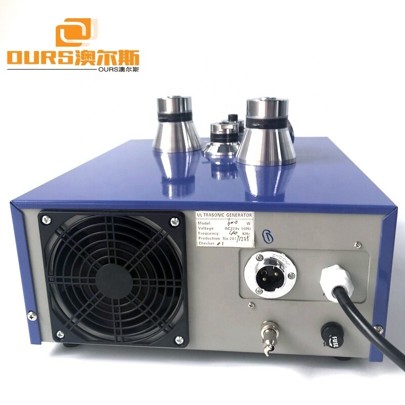 100KHz High Frequency Ultrasonic Transducer Tank Generator 300W Ultrasonic Generator Adjustable Frequency