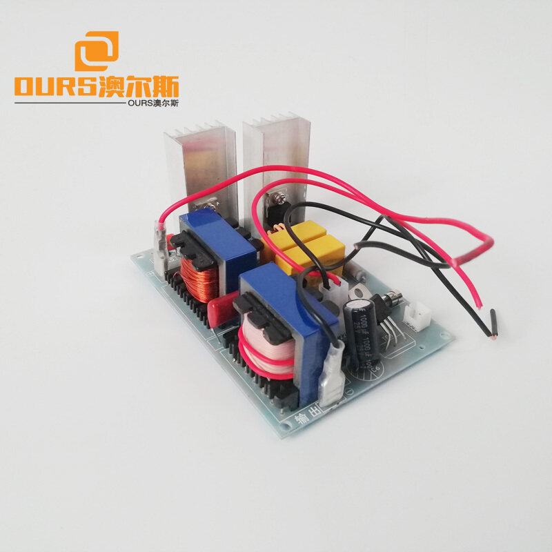 40KHz Blue PCB Circuit Board 100W Ultrasonic Generator PCB Circuit Used In Ultrasonic Cleaning