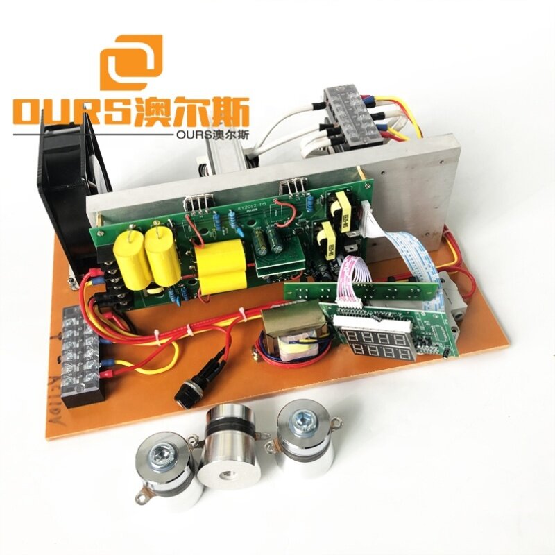 20K-40K Industrial Digital Ultrasonic Cleaner Oscillator Circuit Piezo Transducer Tank Driving Power Generator With Power Adjust