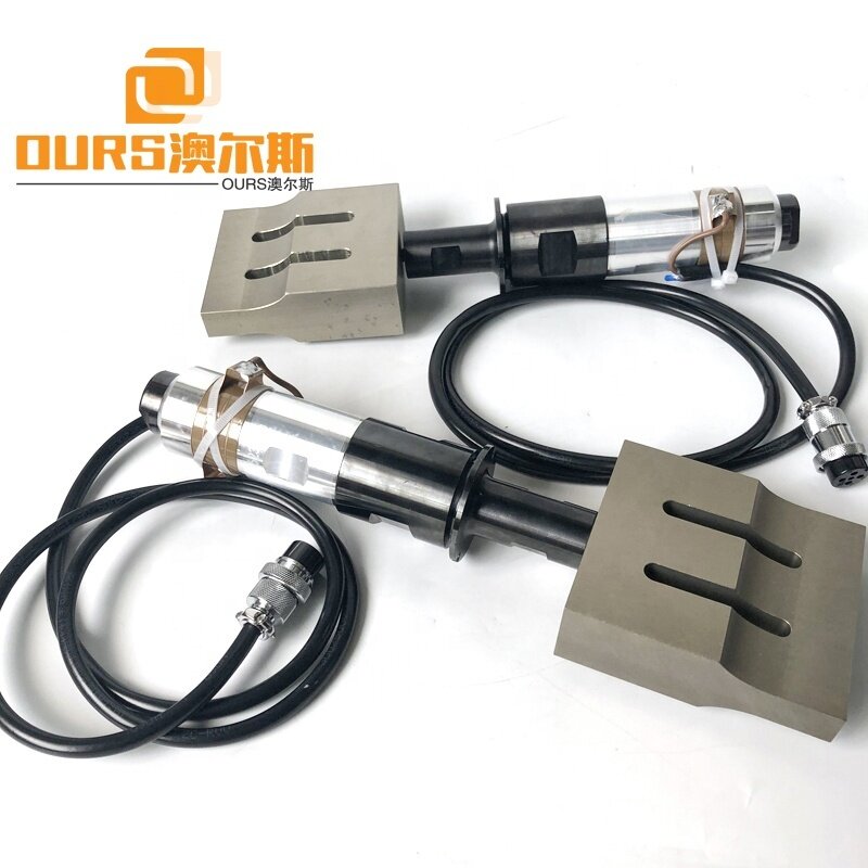 20KHz 1500W/2000W Non woven Masking Machine Ultrasonic Welding Transducer And Transducer With Horn