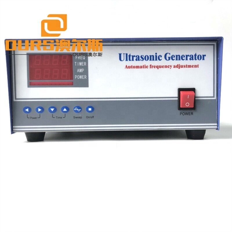 1500W Powerful Cleaning Ultrasonic Transducer Signal Generator 40K Cleaner Transducer Bath Driving Generator With Digital Panel