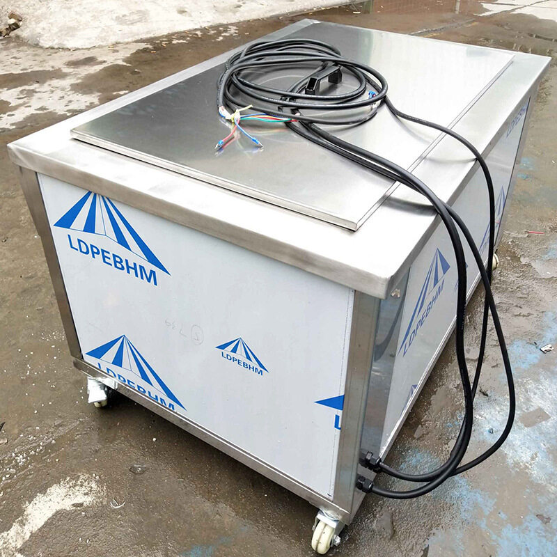 50khz ultrasonic cleaner 50khz high frequency ultrasonic bath for sand scoop and perforated metal sheet
