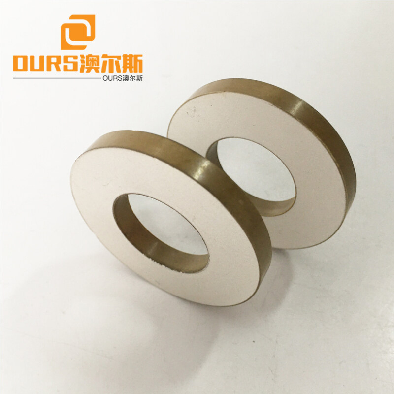 customized ultrasonic piezoelectric ceramic piezo ring OD50*ID17*5mm PZT8 For 20KHZ Ultrasonic vibration sensor