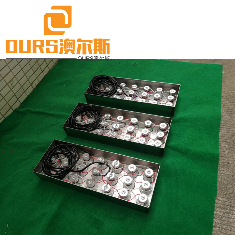 50khz High Frequency 1000W Ultrasonic Vibration Transducer Pack With Vibrating BOX For Cleaning