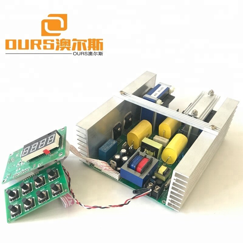 500W40KHZ 220V Temperature heating control,Power & Timer Adjust Ultrasonic Transducer PCB  for cleaning transducer and cleaner