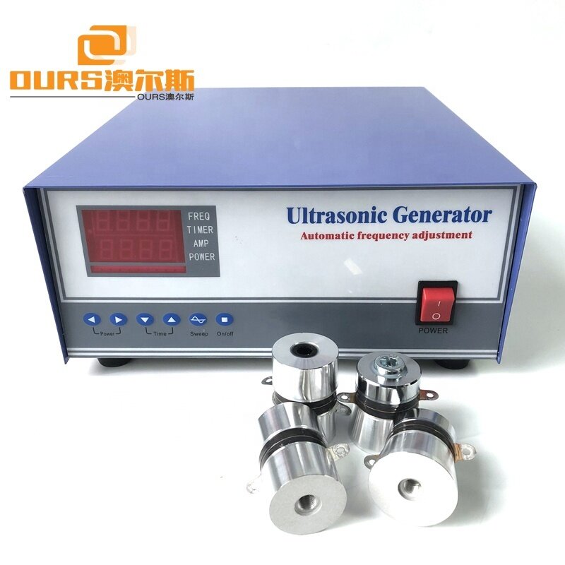 1800W Adjustable Single Frequency Ultrasonic Generator 40KHz 28KHz For Industrial Ultrasonic Cleaning Machine
