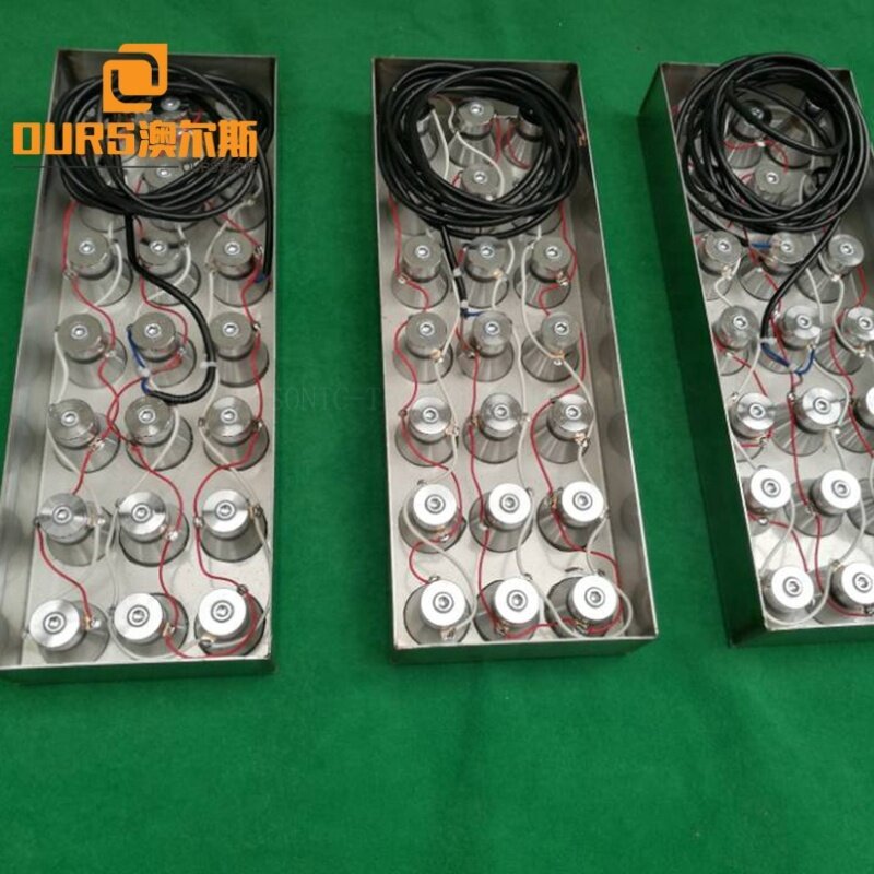 Customized Various Size Submersible Ultrasonic Transducer Immersion Ultrasonic Transducer Plate For Cleaning PCB With Power