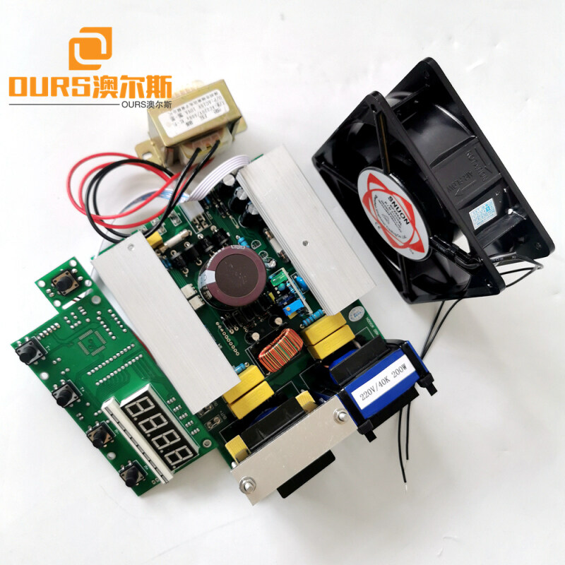 500W40KHZ 220V Ultrasonic PCB Drive power supply no display board type for Cleaning seafood, fruit, vegetables