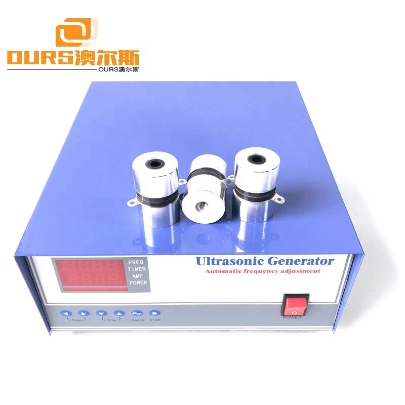1200W Digital Ultrasonic Generator With Customized Ultrasonic Transducer For Ultrasonic Water Bath Cleaning