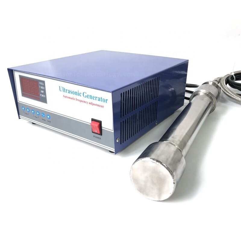 1500W Single Frequency Ultrasonic Piezoelectric Transducer Pipeline Cleaning Bath Signal Wave Vibrator Tube Cleaner Transducer