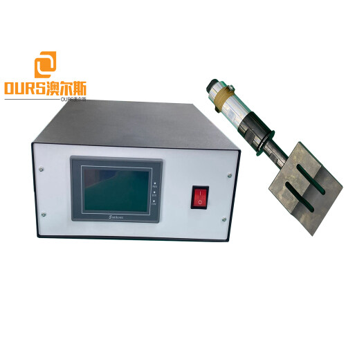 20khz 2000W ultrasonic generator transducer system with horn for PP PVC nose bridge earloop welding