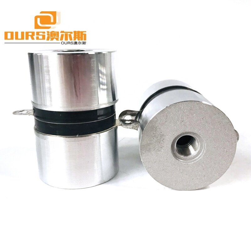 High Frequency Ultrasonic Piezoelectric Ceramic Transducers 120KHz/60W For Ultrasonic Cleaner