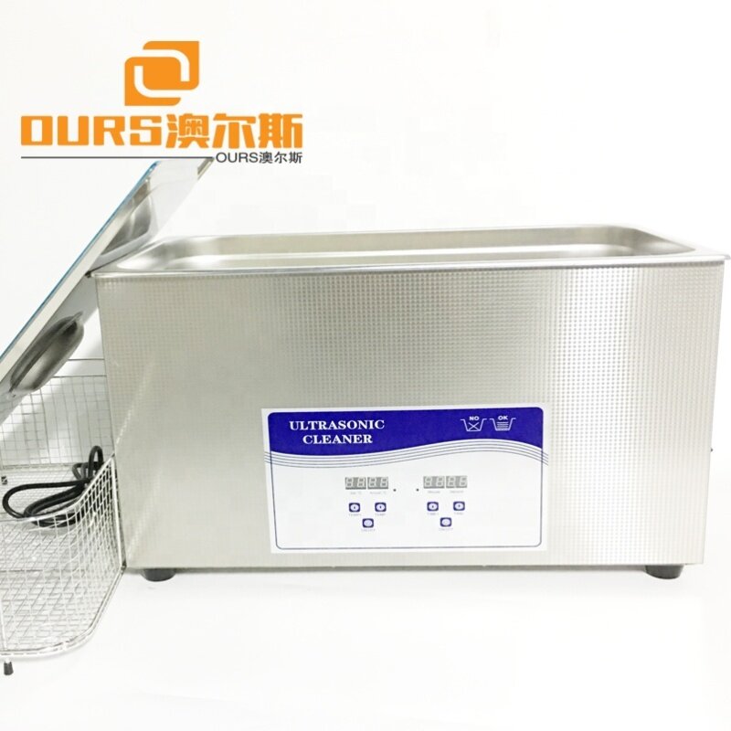 600W Sonicator 40khz Washing Machine Volume 30L Ultrasonic Cleaner For Metal Cleaning