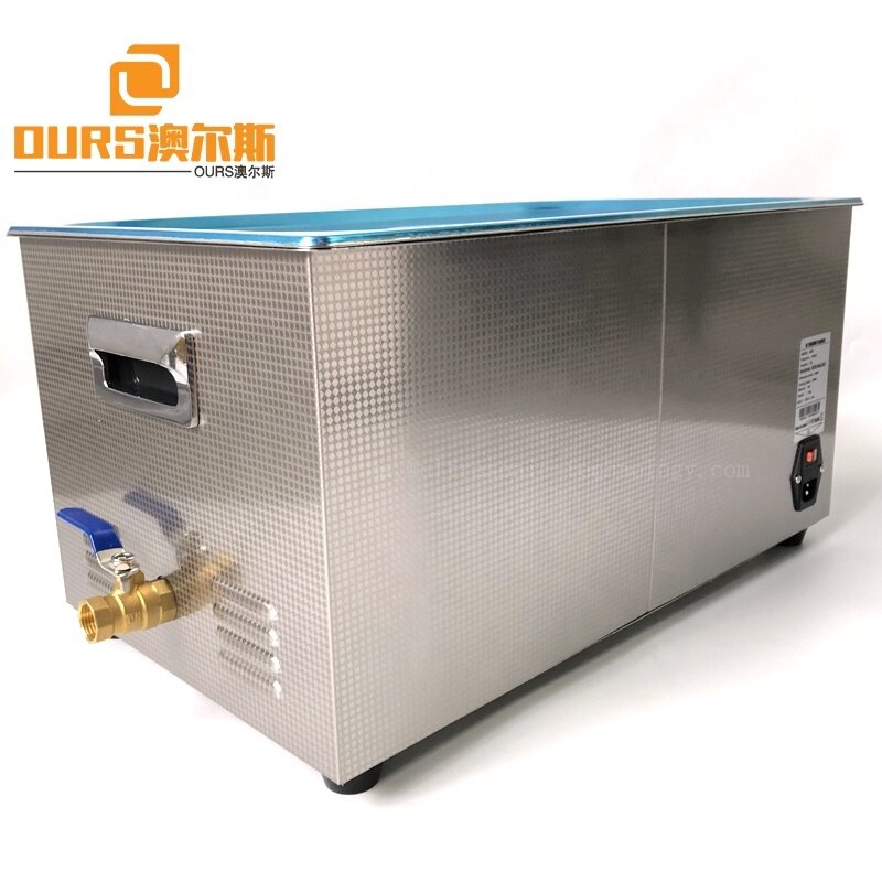 316/304 SUS Material Ultrasonic Vibration Cleaning Device 22L Transducer Made Digital Ultrasonic Cleaner Tank With Basket