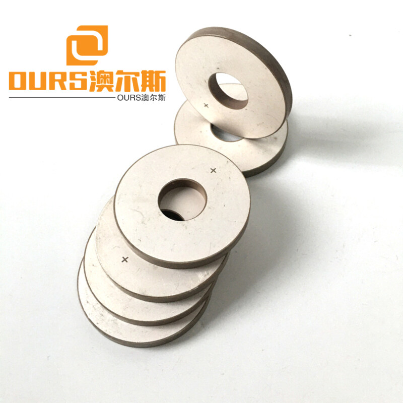 38*15*5mm Piezoelectric Element Piezo Ceramic Ring For Ultrasonic Cleaning Oscillator