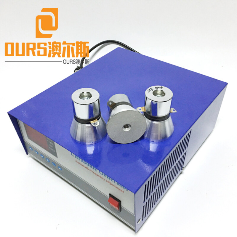 40khz 1200W High Stability Adjustable Single Frequency Ultrasonic Generator For Washing Vegetables