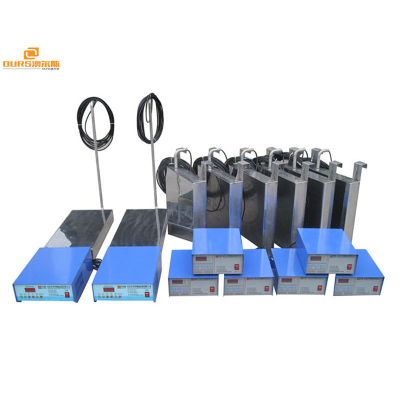 28khz/40khz SS316 Stainless Steel 7000W OURS Submersible Ultrasonic Cleaning Transducer With Generator