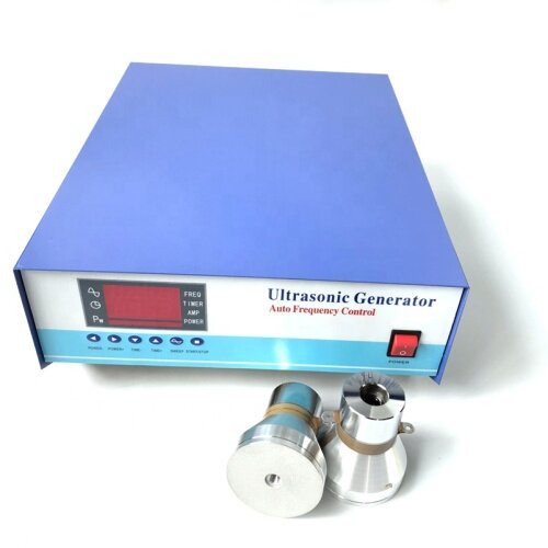 High Frequency Ultrasonic Cleaning Generator 68Khz With High Power Switching Transducer And PLC Control