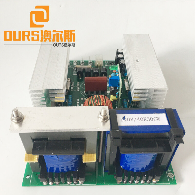 Ultrasonic generator PCB with temperature controller &timer &power adjustable 100w-600w for ultrasonic cleaning