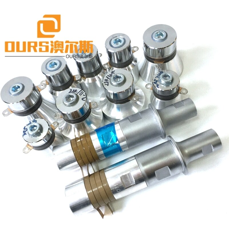 28KHZ/40KHZ 60W PZT4 or PZT8 Dual Frequency Industrial Ultrasonic Transducers For Dishwasher