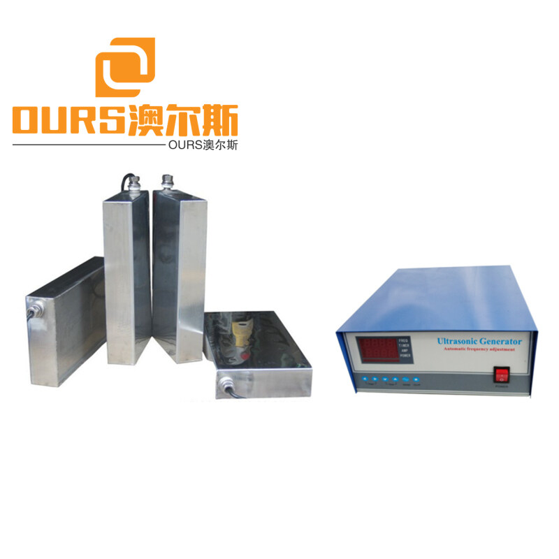40khz frequency cleaning equipment 2000watt power Immersible Ultrasonic Transducer for Degrease Condenser
