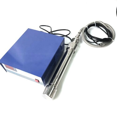 1500W Single Frequency Immersion Ultrasound Cleaning Wave Transducer Stick With Generator Used In Biodiesel Industrial Cleaner