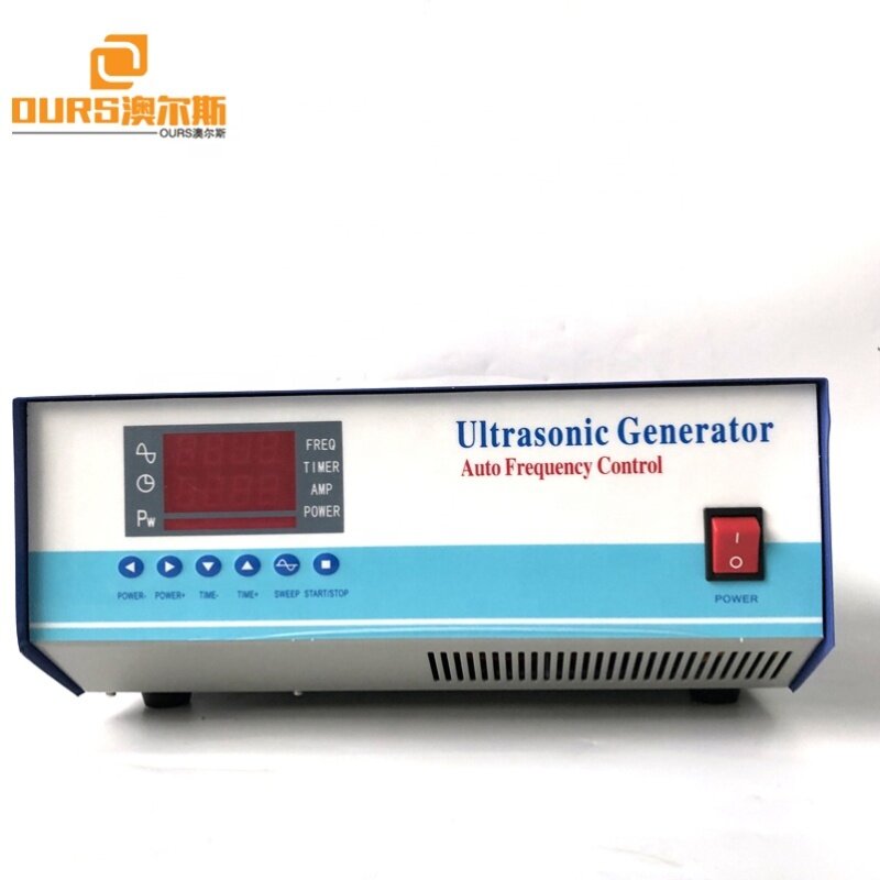 Three Frequency 33K/90K/135K Ultrasonic Sweep Wave Generator As Industrial Cleaner Tank Transducer 60W Power Source