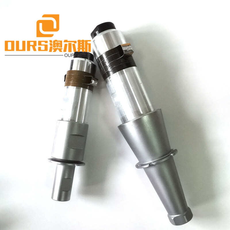 15khz Ultrasonic Welding Transducer Use For Ultrasonic Non-woven Cup-Mask Cover Making Machine