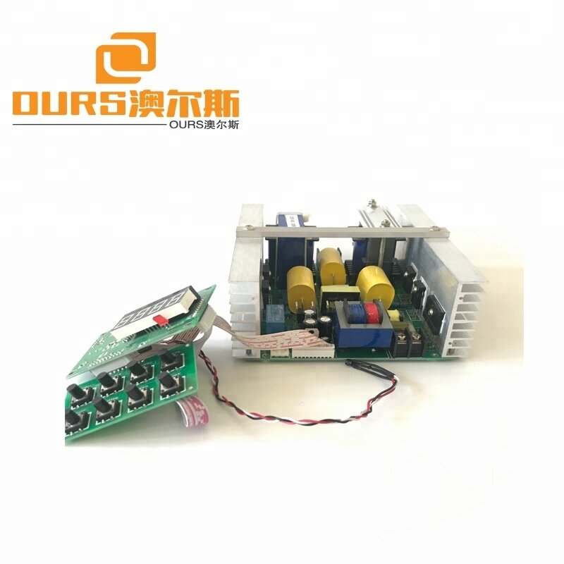 500W40KHZ 220V Temperature heating control,Power & Timer Adjust Ultrasonic Transducer PCB  for cleaning transducer and cleaner
