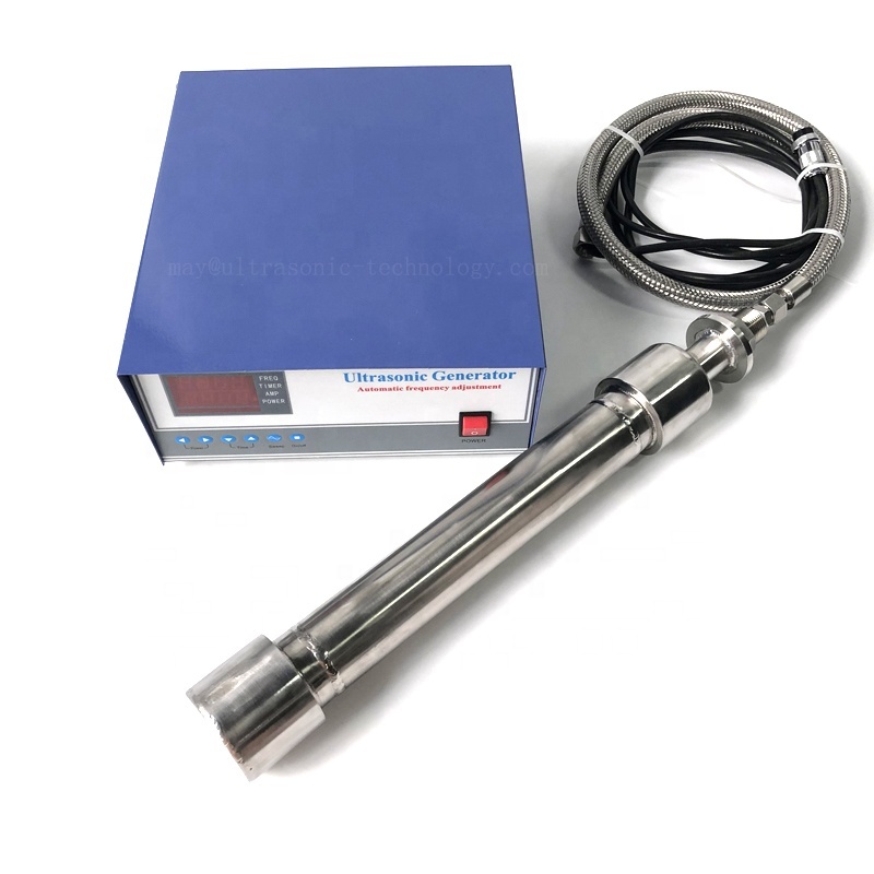 High Efficiency Immersible Ultrasonic Piezoelectric Transducer Rod