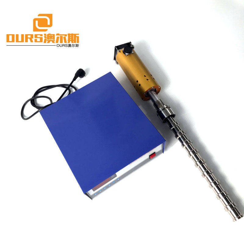 Titanium Alloy Reactor blending Rods And Mixing Biodiesel Reactor 1000W Biodiesel Ultrasonic Transducer