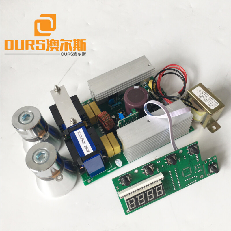 28KHZ/40KHZ 600W Ultrasonic Cleaning Transducer Circuit Boards With Dispaly Board For Punching Hardware Parts