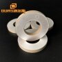 Weak Field Dissipation Electronic Ceramic 40* 20 * 5mm Piezoceramic Ring Disc Coupling Modulus